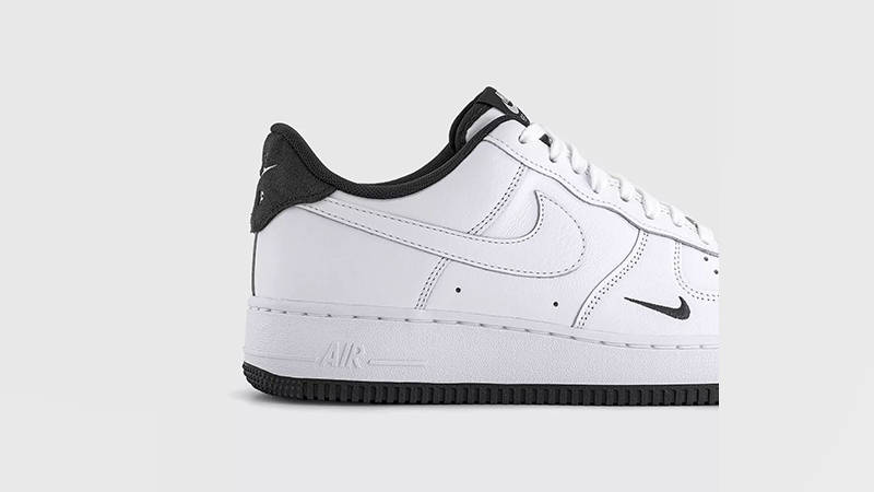 nike air force 1 07 lv8 white white black