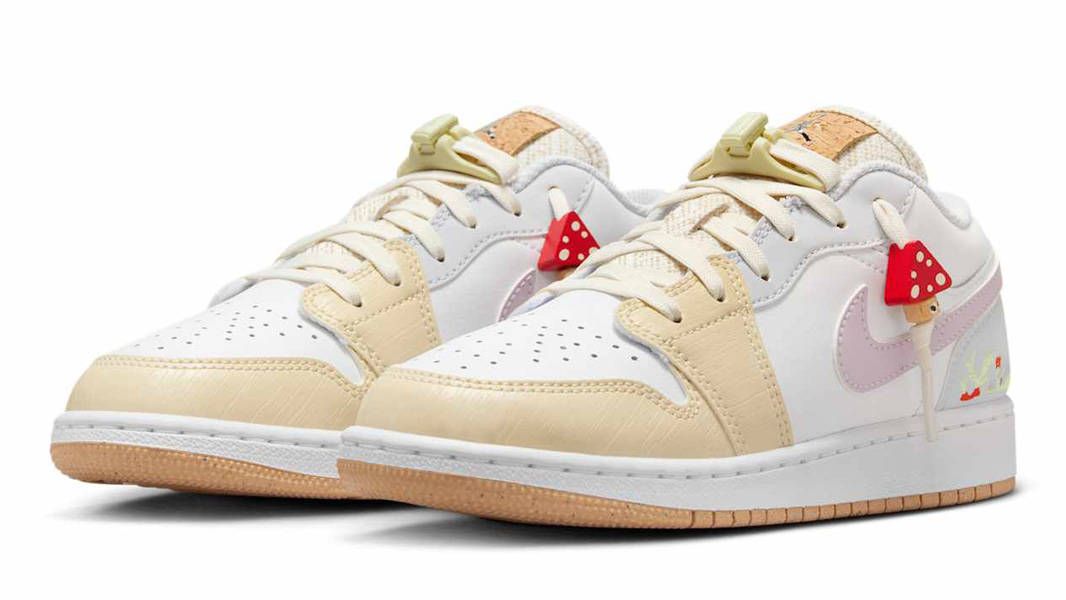 Air Jordan 1 Low GS Mushroom Front