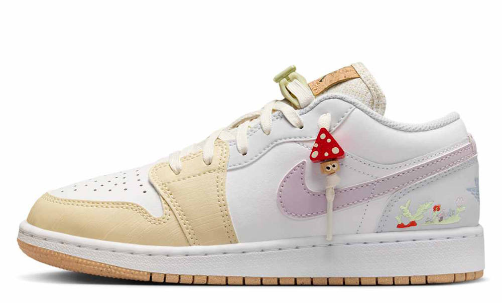 Air Jordan 1 Low GS Mushroom