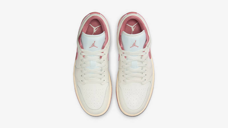 Air Jordan 1 Low Pink Salt DC0774-109 middle