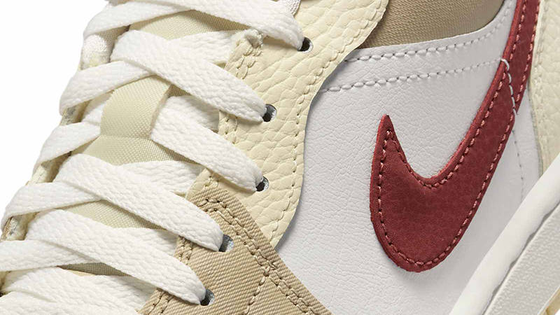 Air Jordan 1 Low Team Gold Red HV6530-100 Detail