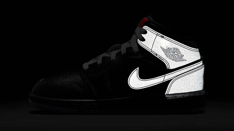 Air Jordan 1 Mid SE GS Black Metallic Reimagined | HV5180-010