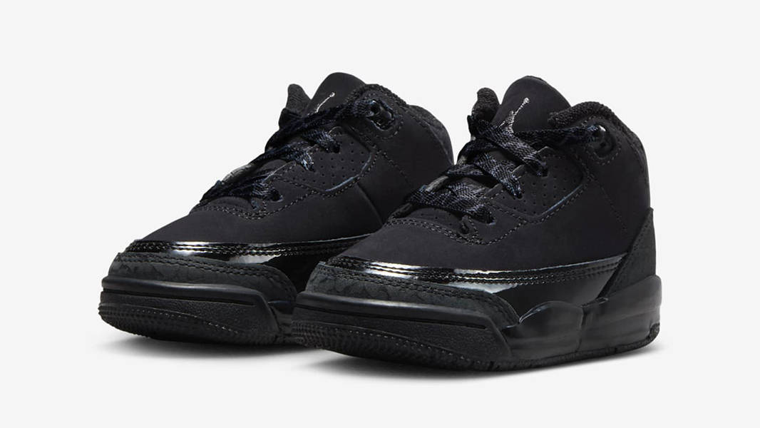 Air Jordan 3 Toddler Black Cat DM0968-001 Side