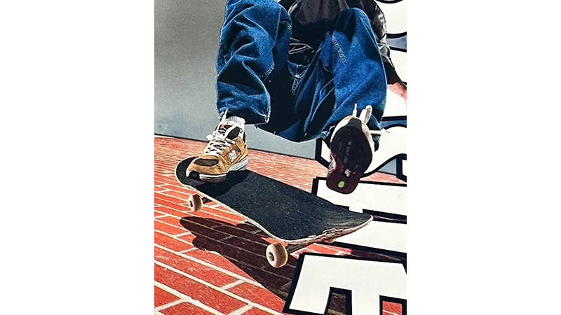 Andrew Reynolds x New Balance Numeric 933 Brown skate