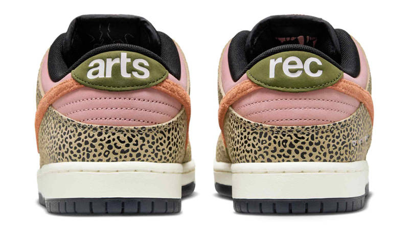 Arts-Rec x Nike SB Dunk Low Khaki Back