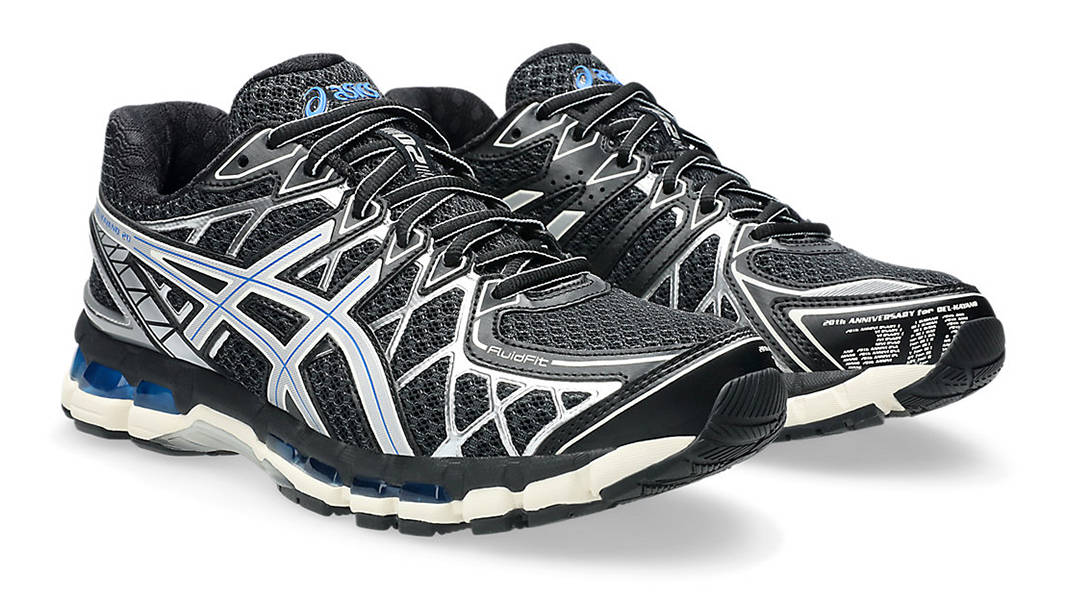 ASICS GEL-Kayano 20 Black Pure Silver | 1203A388-001 | The Sole