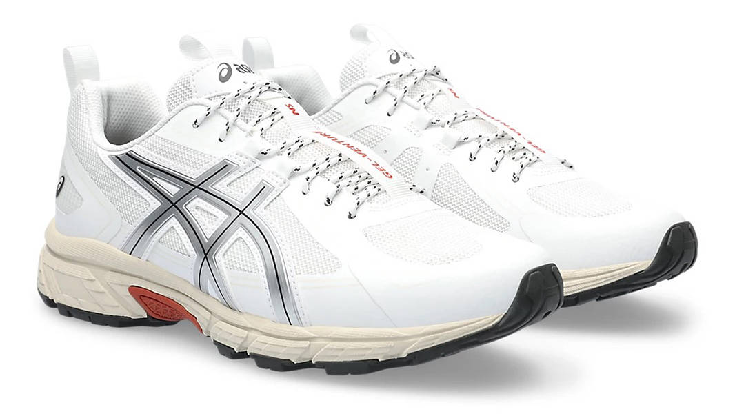 ASICS GEL-Venture 6 NS White Pure Silver 1203A303-100 Side