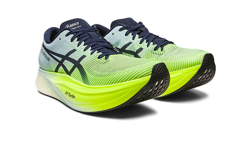 ASICS Metaspeed Sky+ Hazard Green 1013A115-301 front