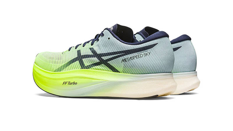 ASICS Metaspeed Sky+ Hazard Green 1013A115-301 side