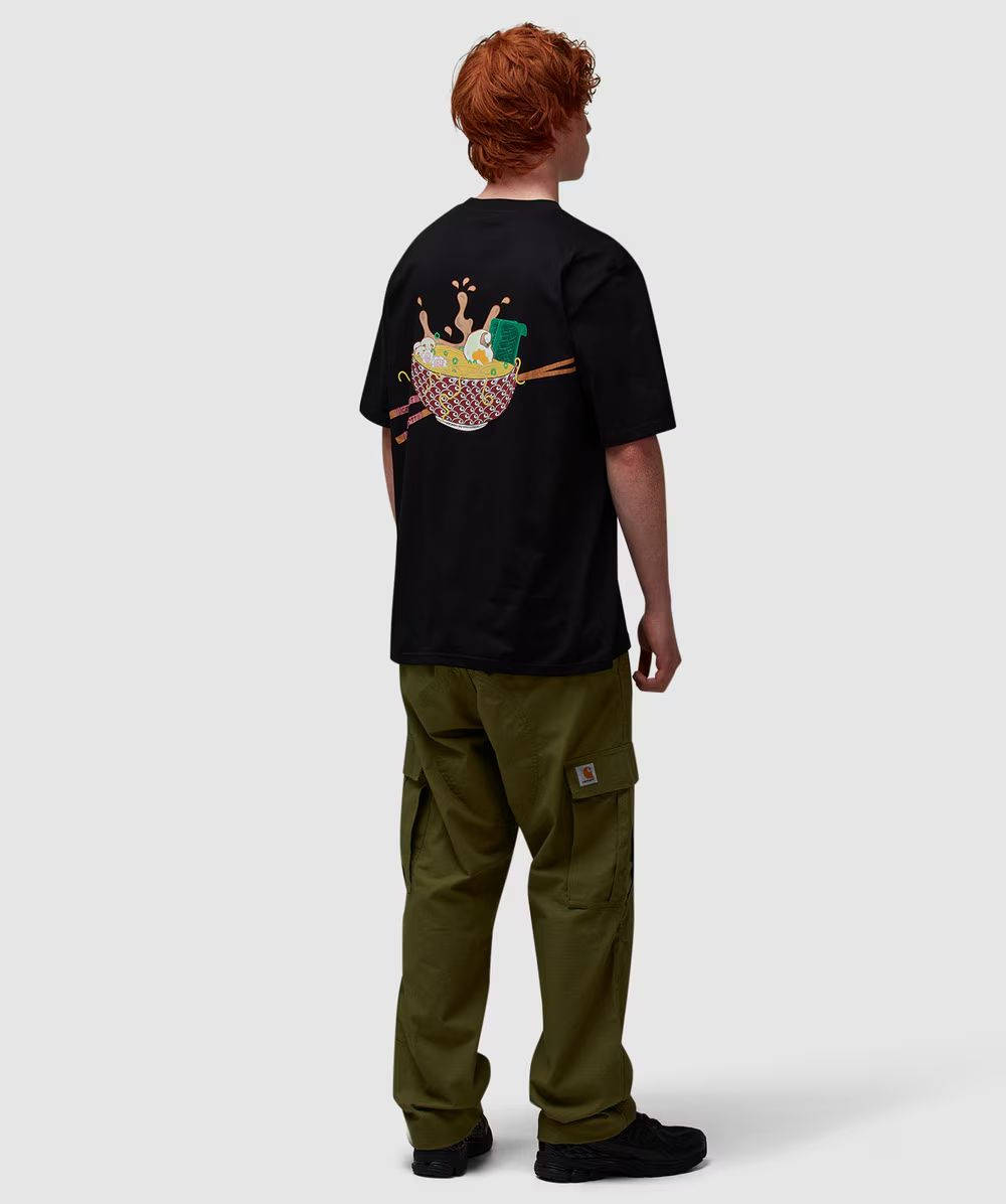 Carhartt WIP Noodle Soup T-shirt Black Backside Full