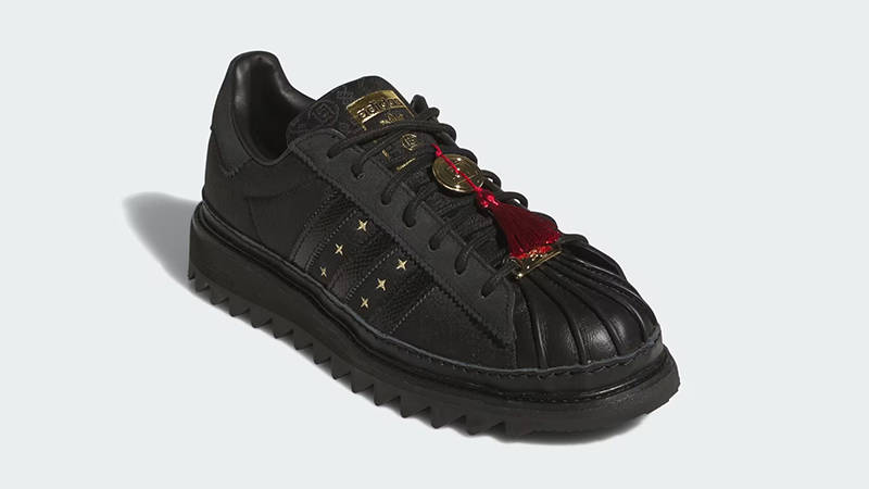 CLOT x adidas Superstar Chinese New Year Black | JR5114
