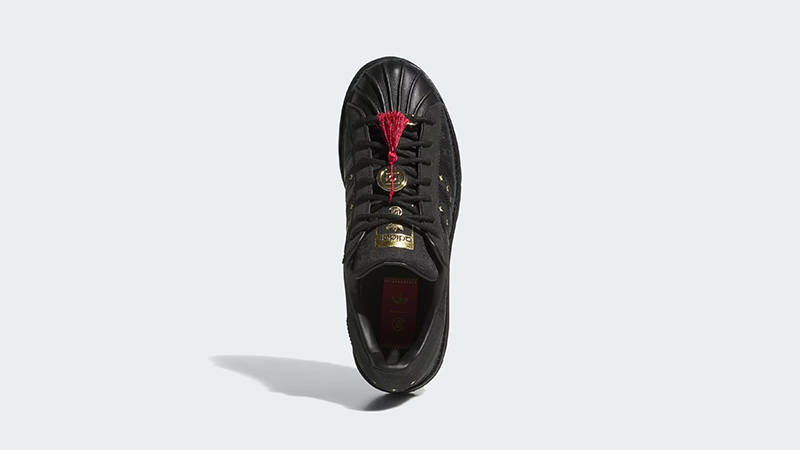 CLOT x adidas Superstar Chinese New Year Black JR5114 middle