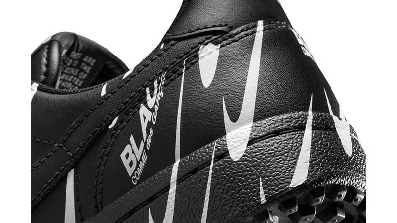 COMME des GARONS HOMME PLUS x Nike Field General 82 Black heel