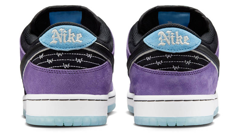 Hayley Wilson x Nike SB Dunk Low Purple Back