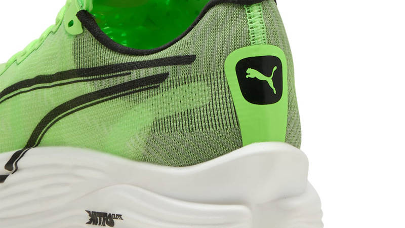 HYROX x PUMA Deviate NITRO Elite 3 Green Glare Back