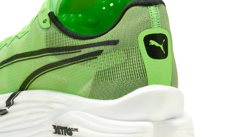 HYROX x PUMA Deviate NITRO Elite 3 Green Glare Womens Back