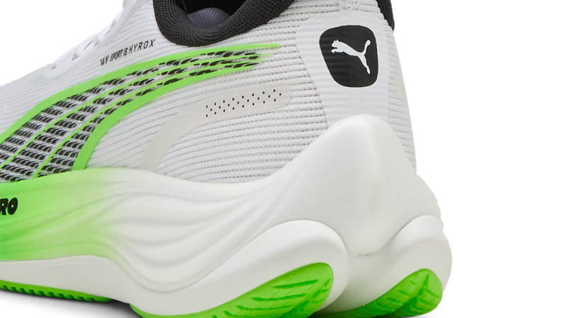 HYROX x PUMA Velocity NITRO 3 Green Glare Back