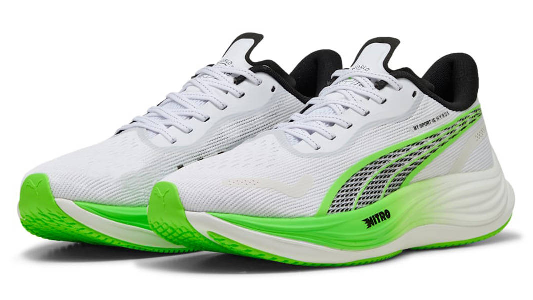 HYROX x PUMA Velocity NITRO 3 Green Glare Front