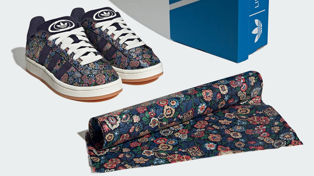 Liberty London x adidas Campus 00s GS Floral Embroidery front