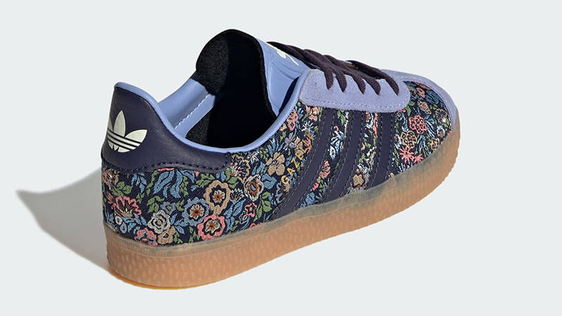 Liberty London x adidas Gazelle GS Floral Embroidery JH5209 Back