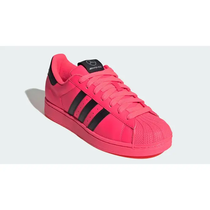 Mercedes-AMG x adidas Superstar Turbo Pink Side