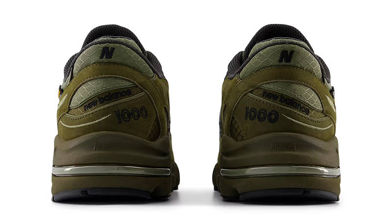 New Balance 1000 Cordura Woodland Olive M1000NBU Back