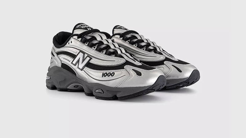 New Balance 1000 Silver Metallic Green M1000EGR front