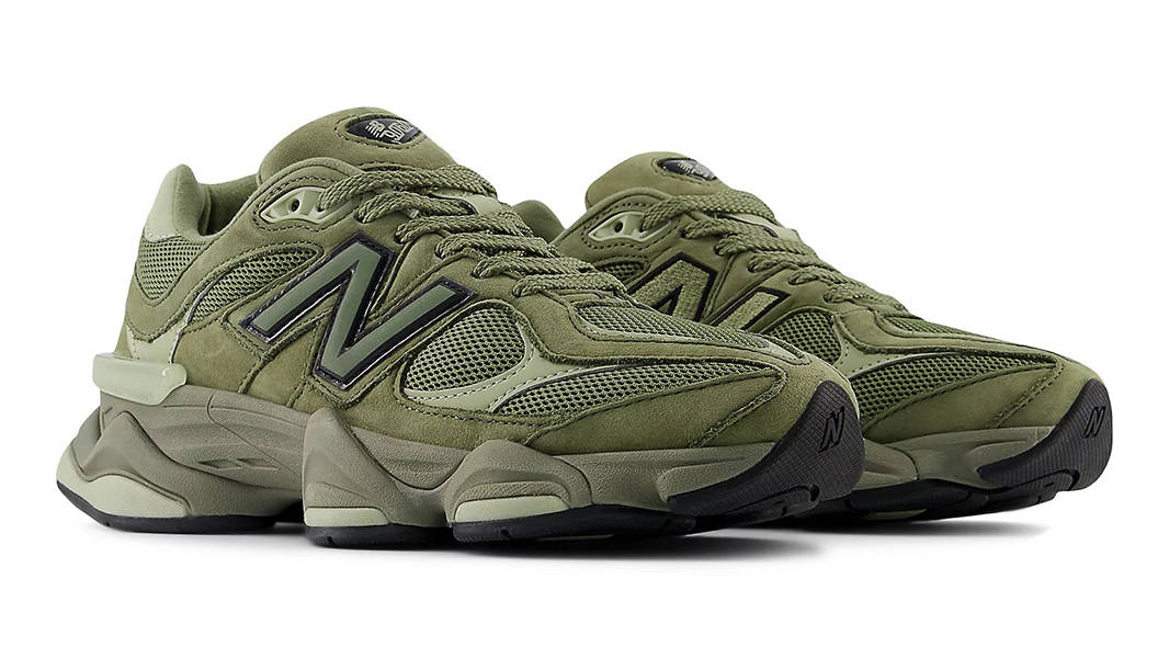 ニューバランス 9060 U9060ZGD 24cm ダークオリーブ　us6 New Balance 9060 
