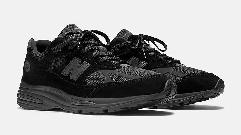 New Balance 991V2 Black | U991KK2 | The Sole Supplier