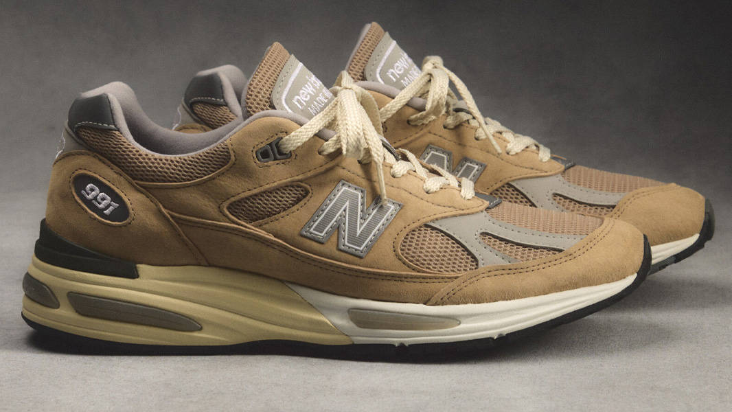 New Balance 991v2 Cuban Sand Lifestyle