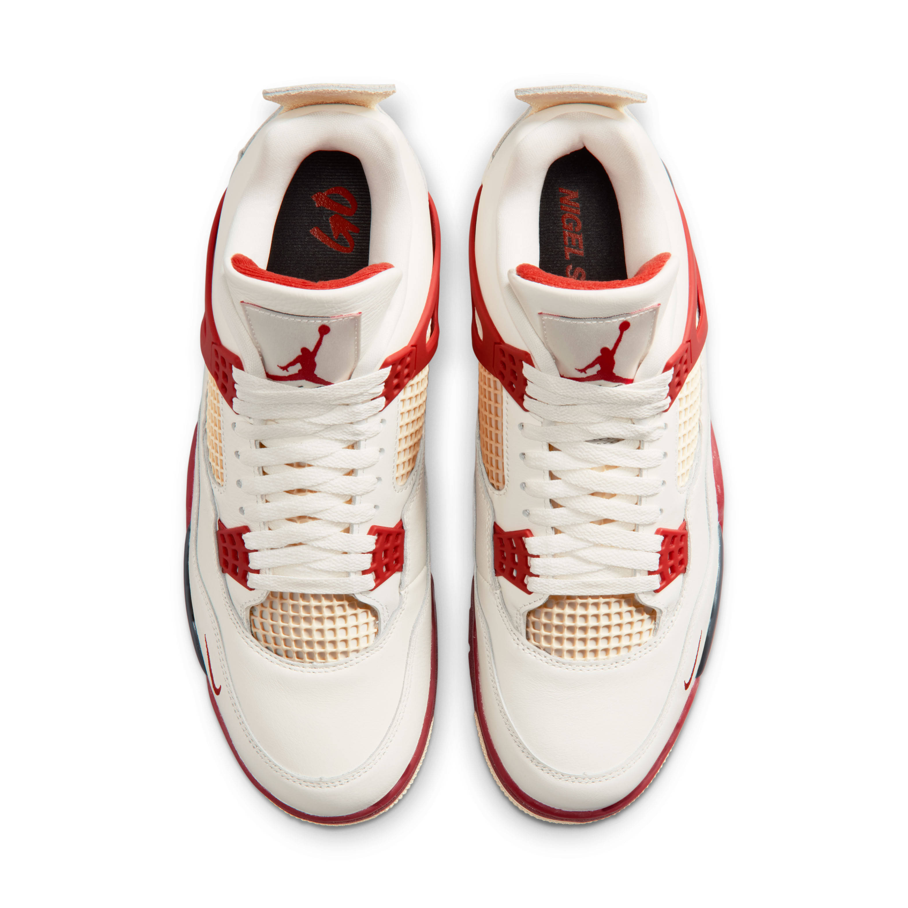 Nigel Sylvester x Air Jordan 4 Brick After Brick Top