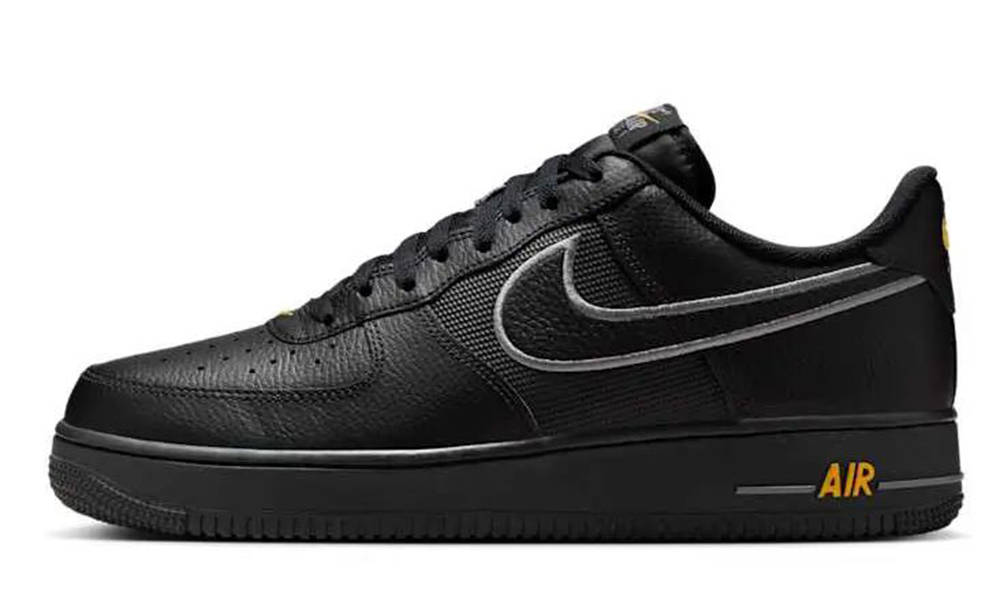 Nike Air Force 1 Low Black Laser Orange IB7677-001