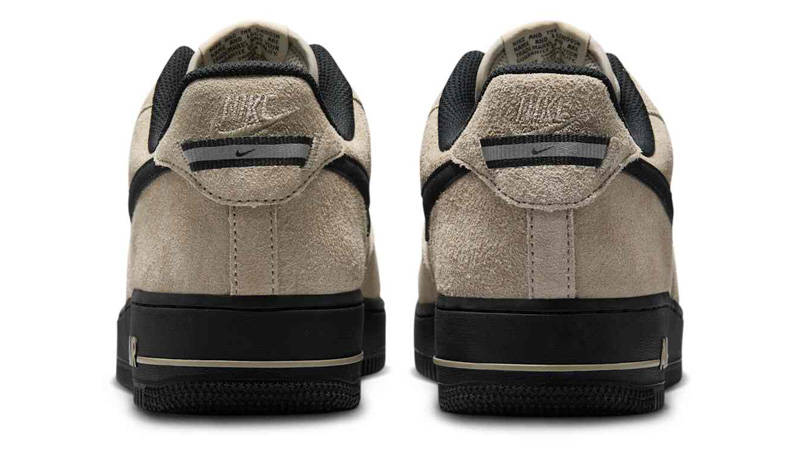 Nike Air Force 1 Low Desert Khaki Black Back