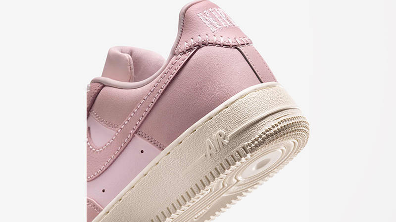 Nike Air Force 1 Low Pink Oxford IB4654-661 heel