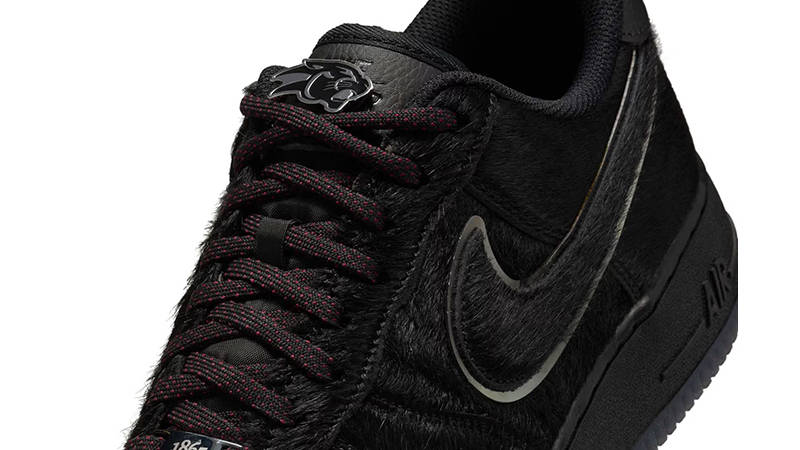 Nike Air Force 1 Low Virginia Union Black HQ7026-001 tongue