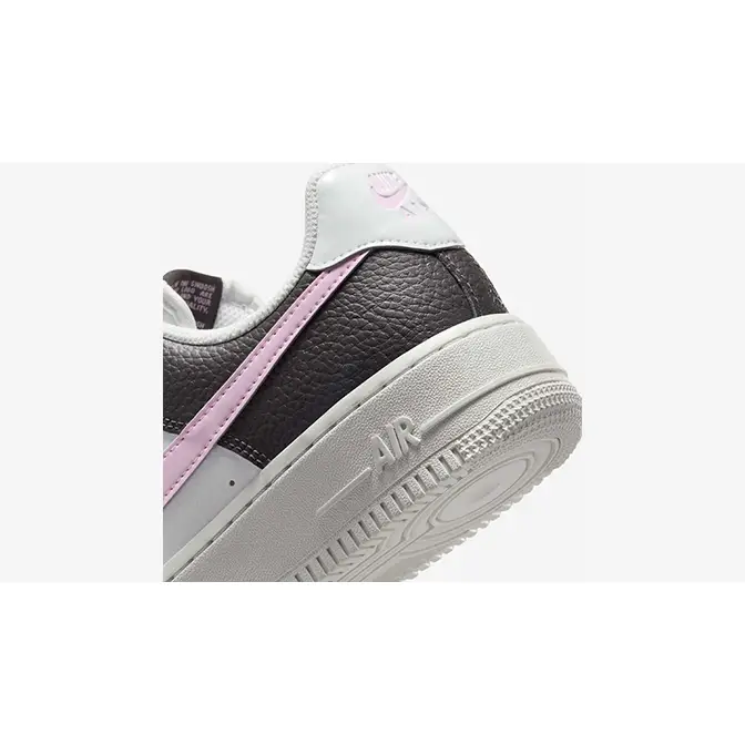 Nike Air Force 1 Pink Foam Ash IB7696-100 heel
