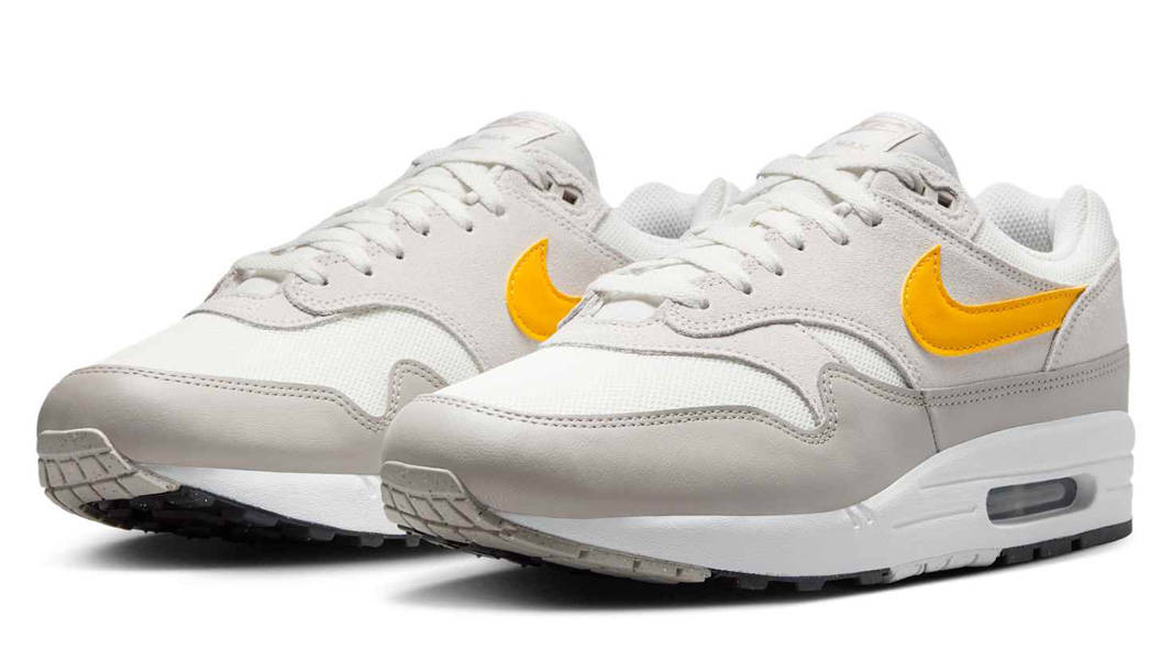 Nike Air Max 1 Essential Summit White University Gold | FZ5808-105