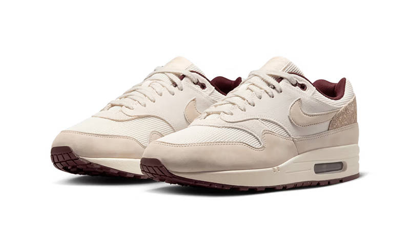 Nike Air Max 1 Sail Burgundy Crush HF8127-100 front