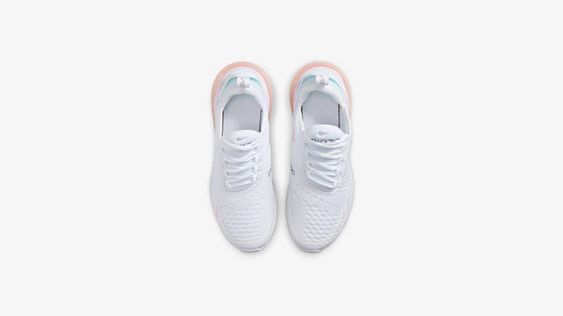 Nike Air Max 270 GS White Pink Goam 943345-122 middle