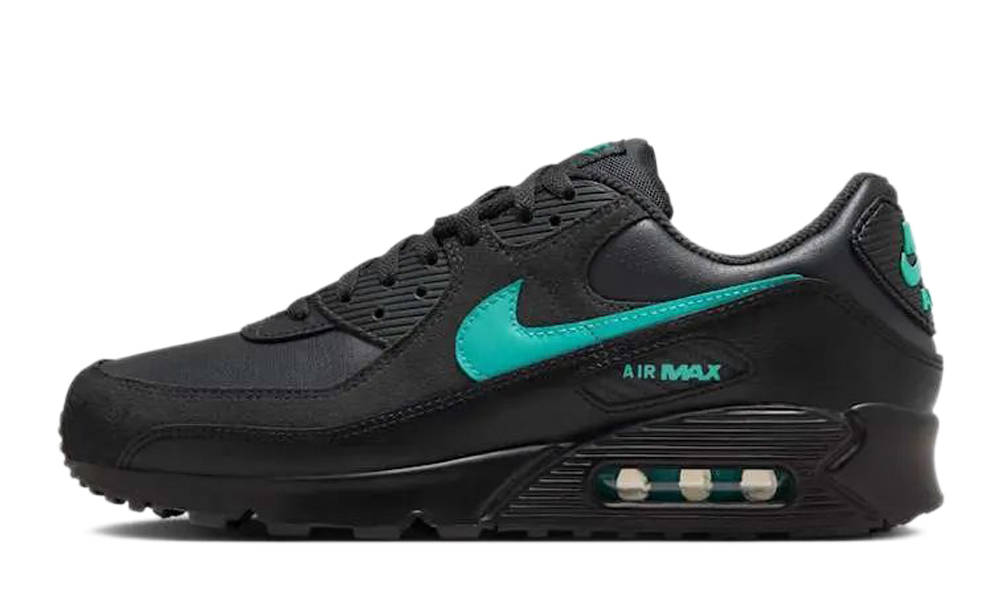 Nike Air Max 90 Black Tiffany Aurora Green
