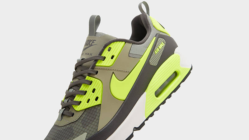 Nike Air Max 90 Drift Cargo Khaki Volt FB2877-301 tongeu