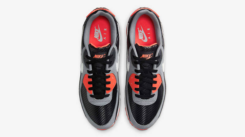 air max 90 radiant red vs infrared