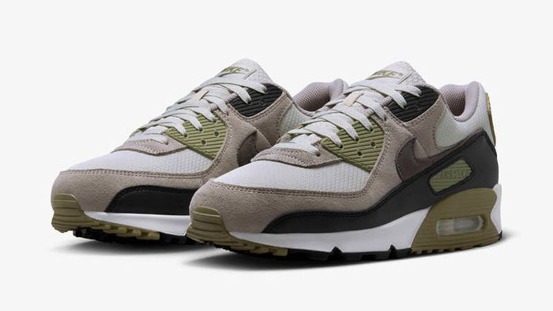 Nike Air Max 90 Light Bone Neutral Olive DM0029-011 front