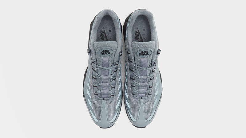 Nike Air Max 95 Ultra Caution Strip Black Chrome Grey HV6064-001 middle