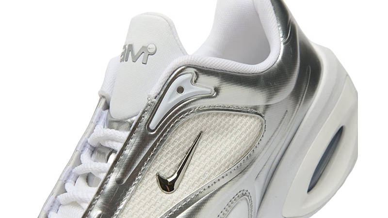 Nike Air Max Muse White Metallic Silver FV1920-100 tongue