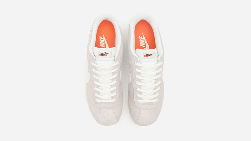 Nike Cortez SE Suede Sail Dark Team Red HF3142-001 middle