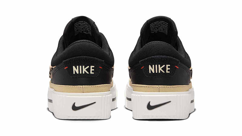 Nike Court Legacy Lift Leopard Black HF9548-001 The Sole Supplier
