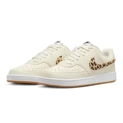 Nike Court Vision Low Leopard Cream Side