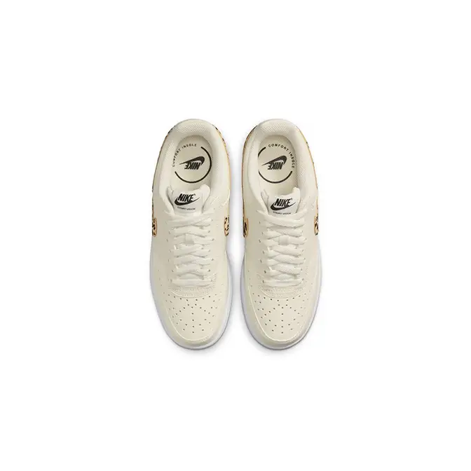 Nike Court Vision Low Leopard Cream Top