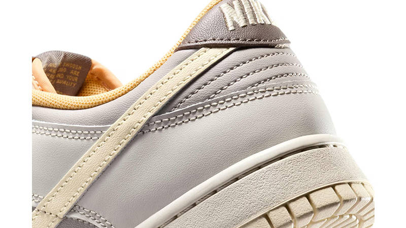 Nike Dunk Low Light Bone Wild Mango IB4503-072 heel